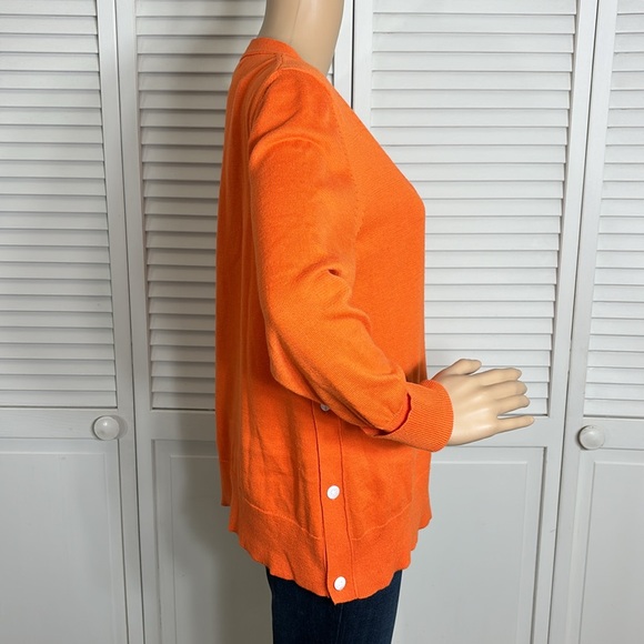 Gretchen Scott Side Buttons Cardigan Sweater Size XS - Picture 4 of 10